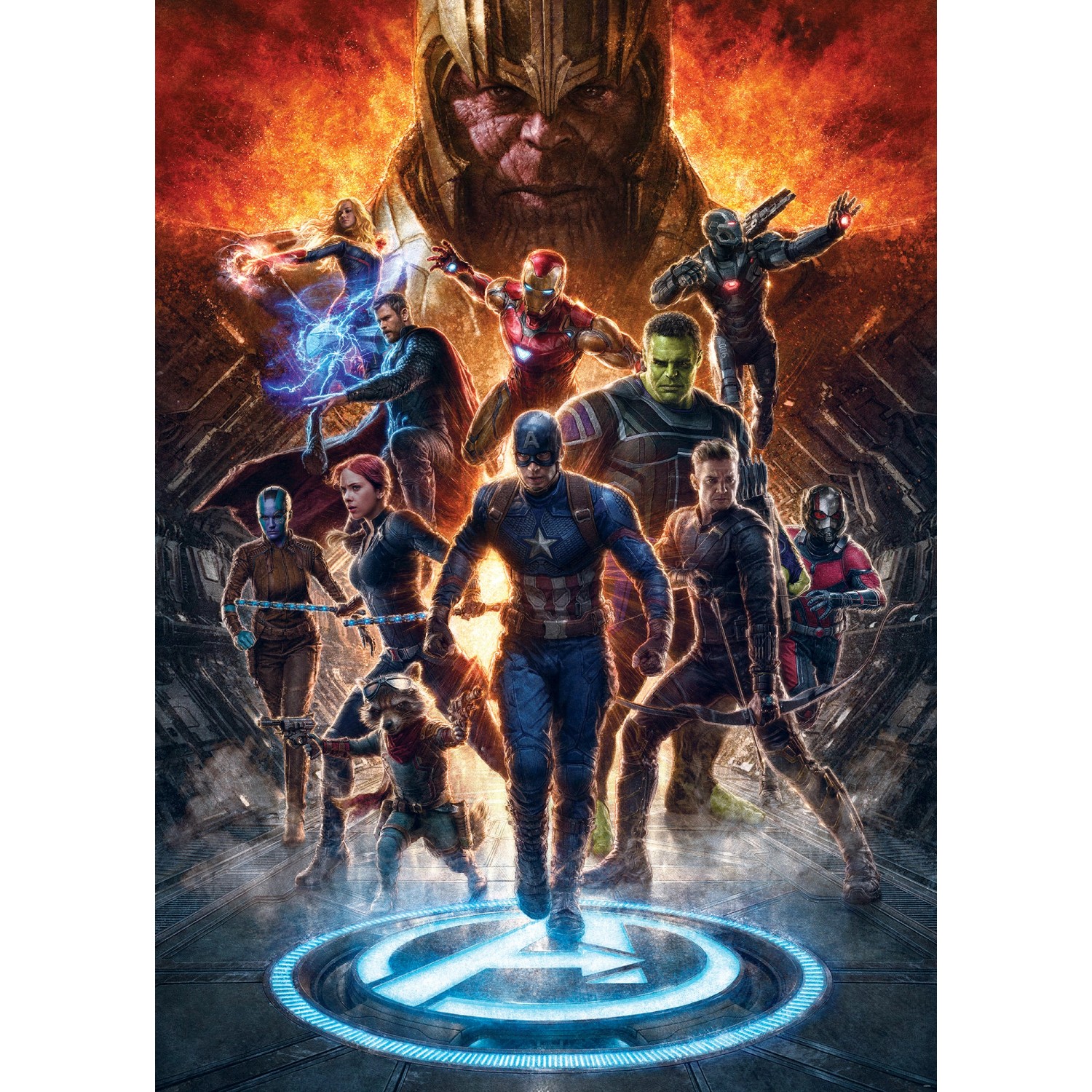 Komar Vliestapete »Avengers vs Thanos«, 200x280 cm (Breite x Höhe) günstig online kaufen