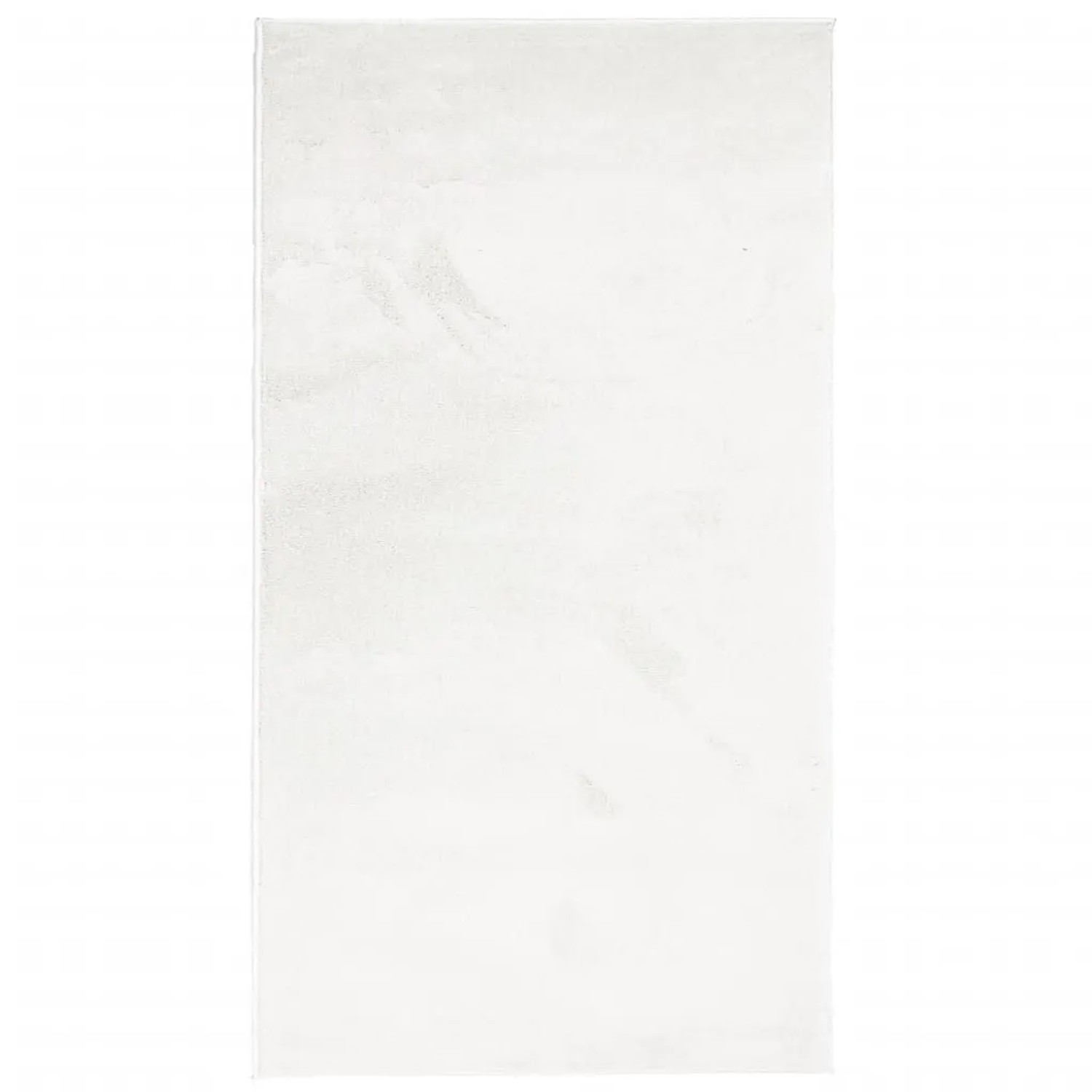 vidaXL Teppich OVIEDO Kurzflor Creme 60x110 cm 375506 günstig online kaufen