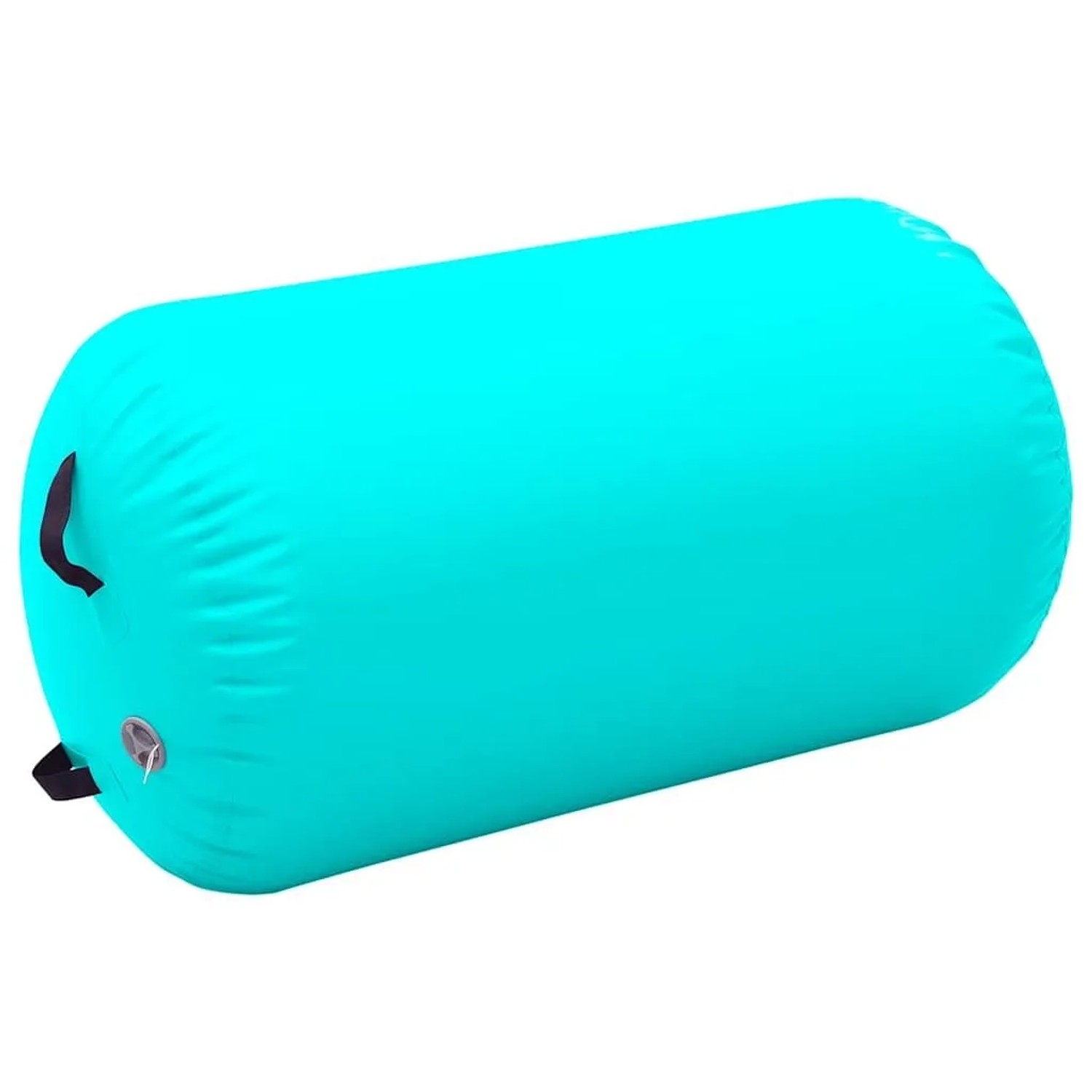 vidaXL Aufblasbare Gymnastik-Rolle mit Pumpe 100x60 cm PVC Grün 92713
