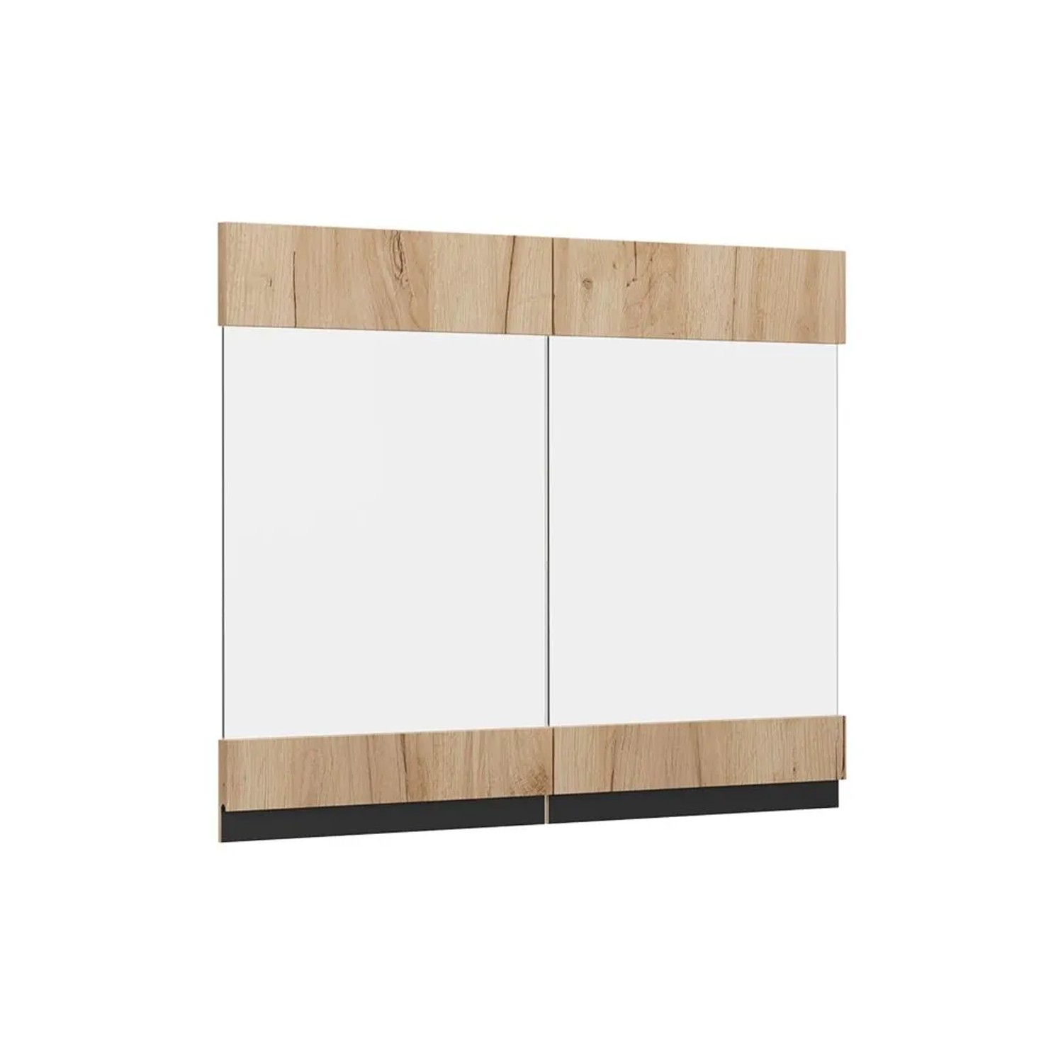 Vicco Küchenfront R-Line Goldkraft Eiche 79 x 59 Möbelfront für den Hängeglasschrank Art Nr 39483