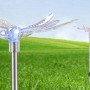 4er Set bunte LED Solar-Gartenstecker in Insektenform (Libelle, Schmetterling) für den Außenbereich.