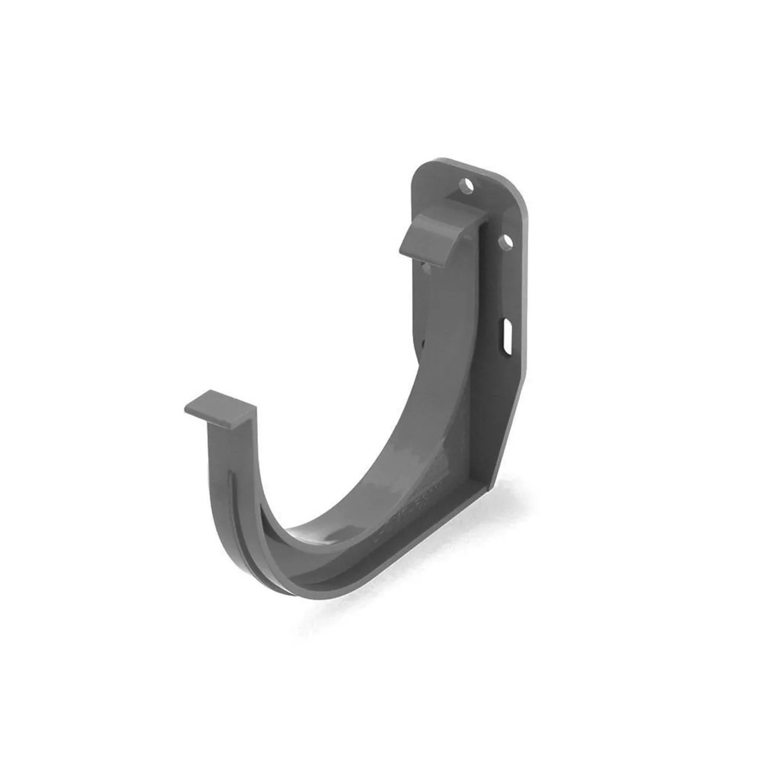 Bryza Rinnenhalter Graphit Kunststoff 75 mm für Dachrinne