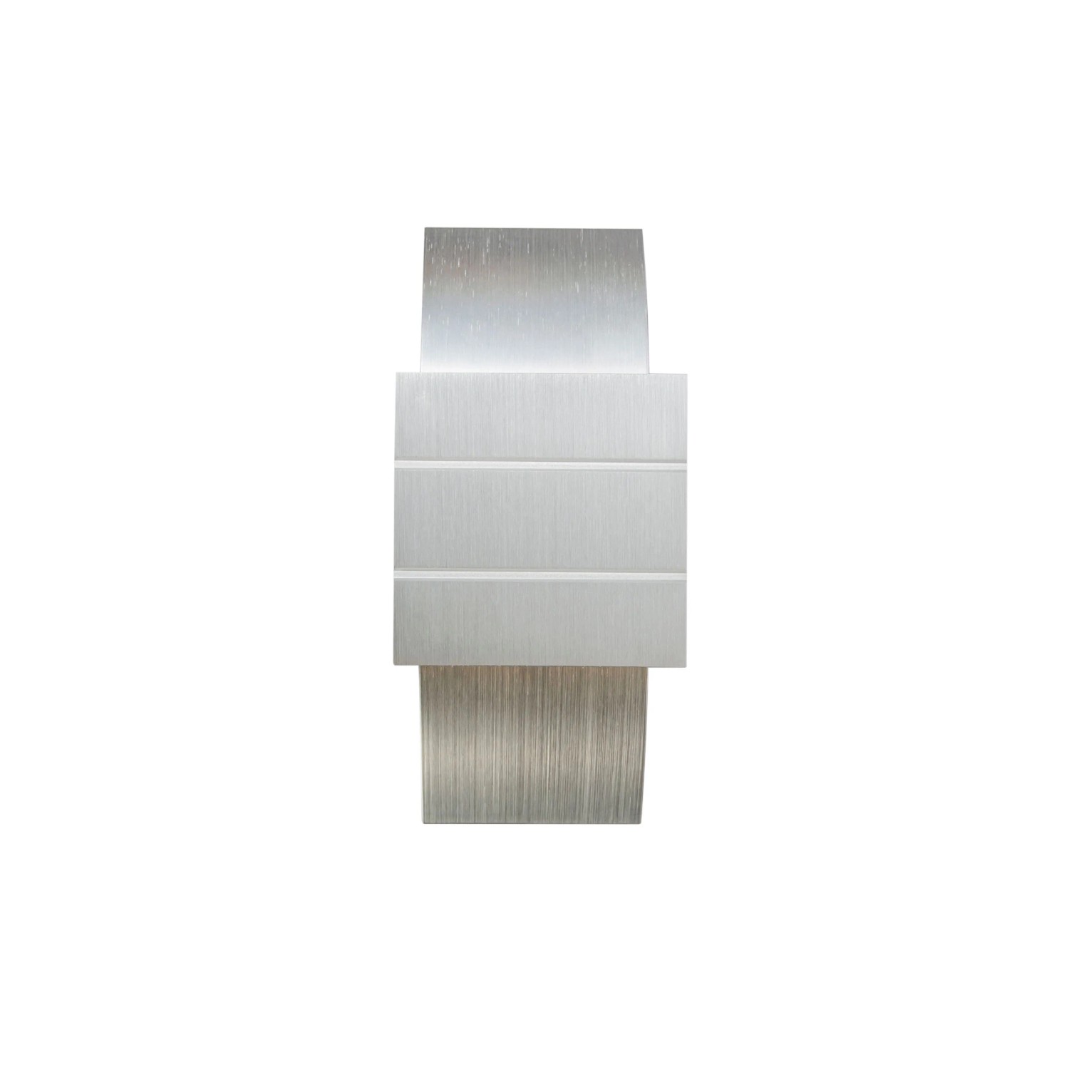 QAZQA Moderne Aluminium Wandleuchte mit Lichteffekt Amy