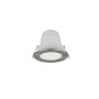 Trio LED Einbaustrahler Virunga, Nickel matt, Ø 11cm. Moderner Spot für Wohnräume und Bad.