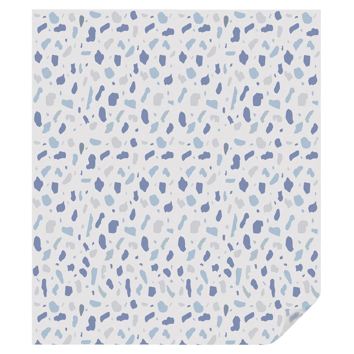 Tulup Buntglasfolie Blaue Muster Fensterfolie Buntglas 100x116 cm Blau Fens günstig online kaufen