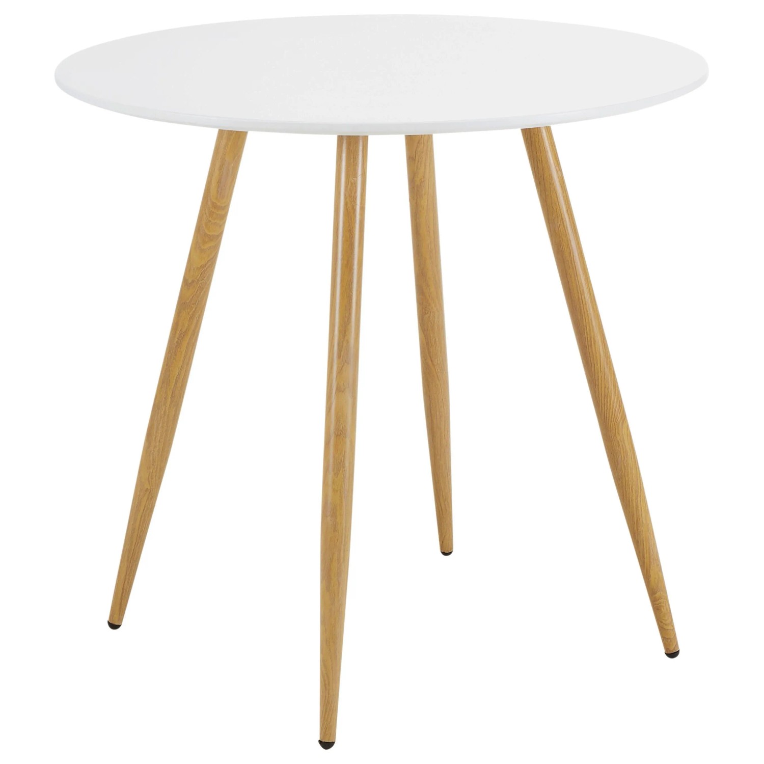 Bessagi Home Esstisch John Weiß MDF ca. 80/80/76 cm