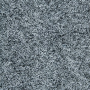 Hellgraue Schatex Teppichfliese aus Nadelfilz, ideal für Büro und Messe. Selbstliegend und strapazierfähig.