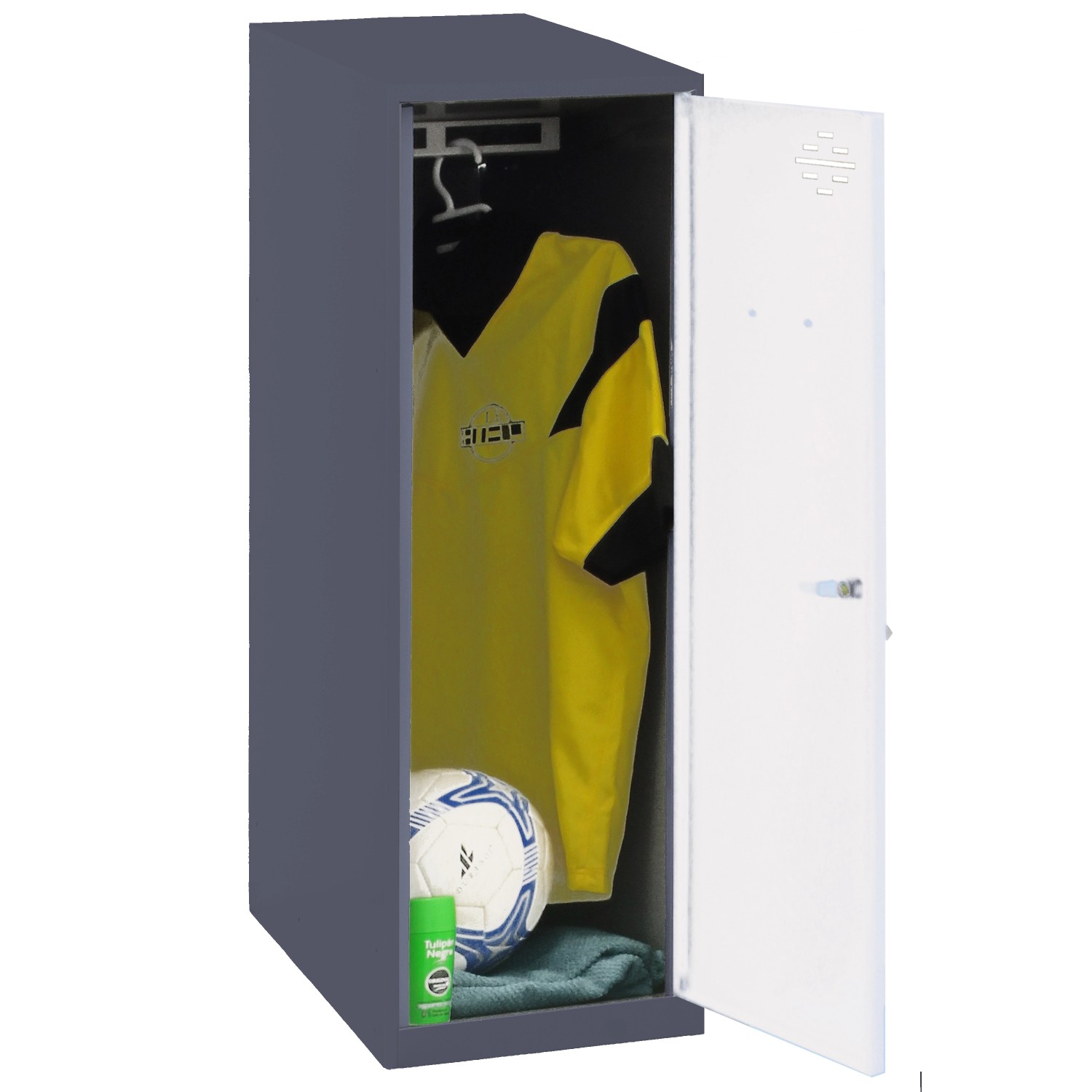 PROREGAL Schließfachwürfel AMEGO HxBxT 91,5 x 30 x 50 cm Ohne Standfüße Wei günstig online kaufen