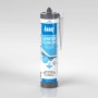 Knauf Sanitär-Silikon, weiß, 300ml Kartusche für Bad & Sanitär, schützt vor Schimmel.
