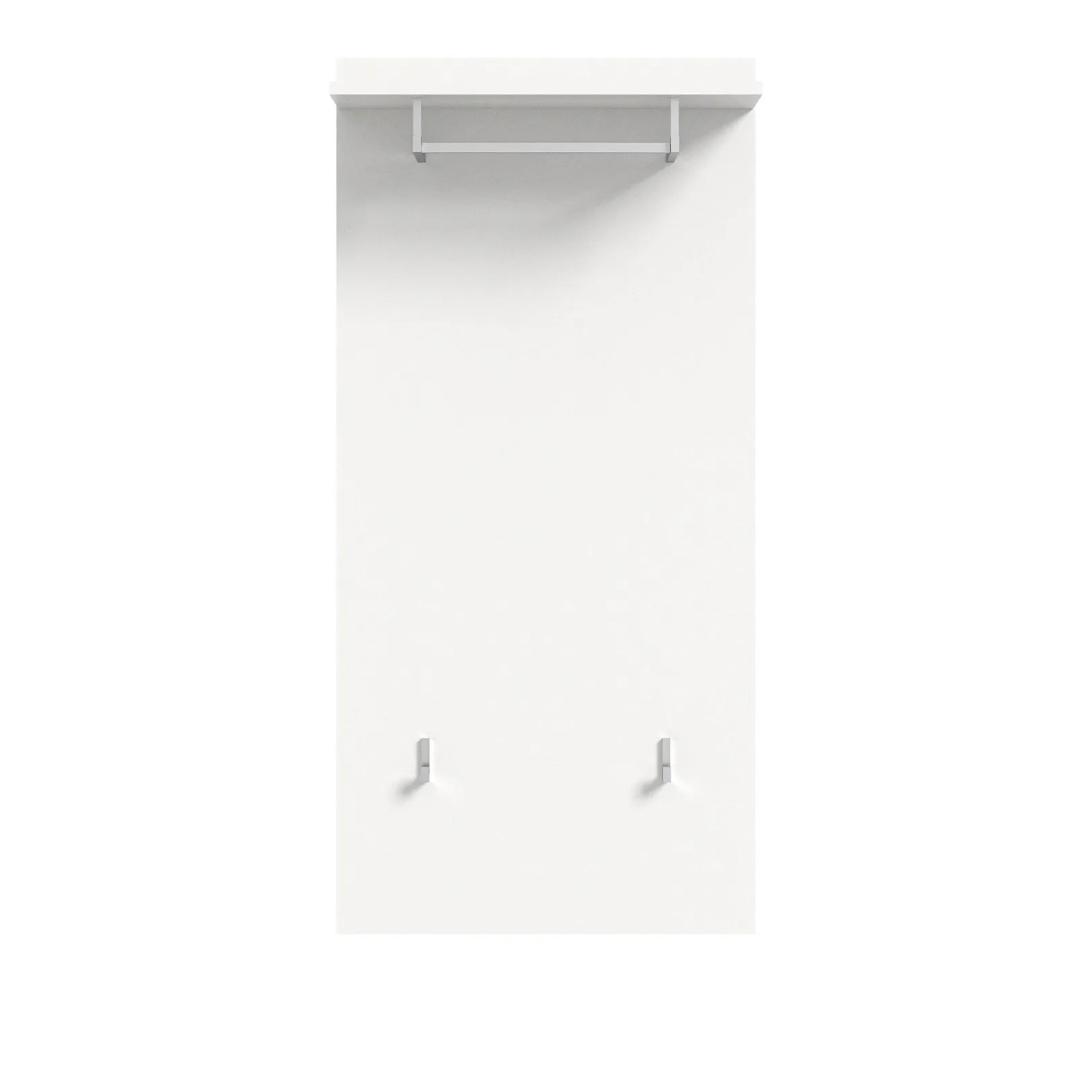 Inn.Furn Garderobenpaneel Weiß 55 cm mit Kleiderstange Grazie_9
