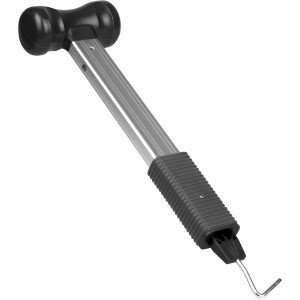 Calima Camping-Hammer mit Heringsauszieher, Stahl, rutschfester Griff.