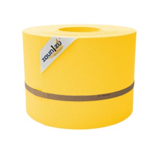 Gelbe zaunzu Sichtschutz PP Rolle (35m) für Doppelstabmattenzaun.