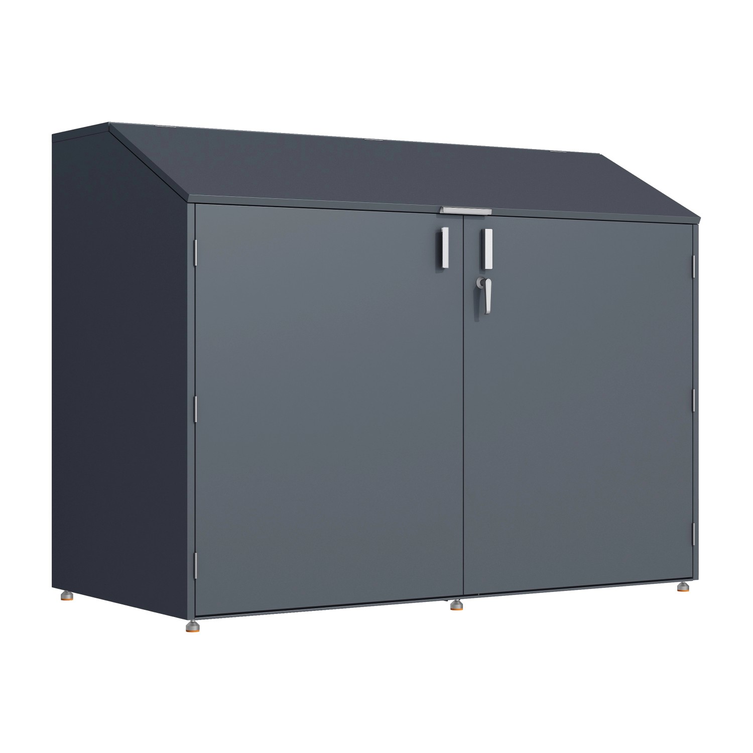 FM-SOLAR Fahrradgarage Fahrradbox Aufbewahrungsbox für Fahrrad günstig online kaufen