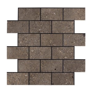 Selbstklebende Fliesen in Steinoptik Natur Braun, 11 Stück (0,87m²).