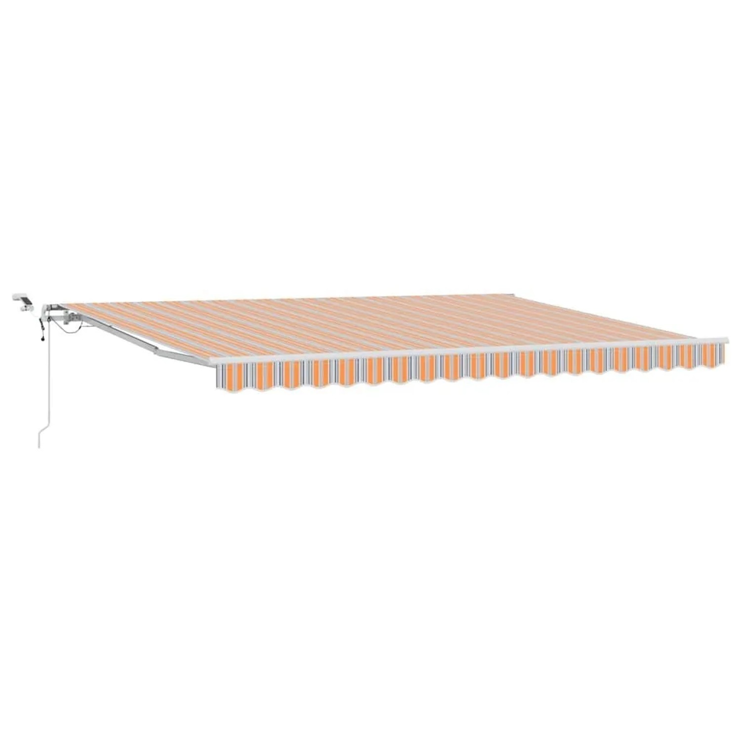 vidaXL Einziehbare Markise Mehrfarbig 450 x 300 cm 3330930