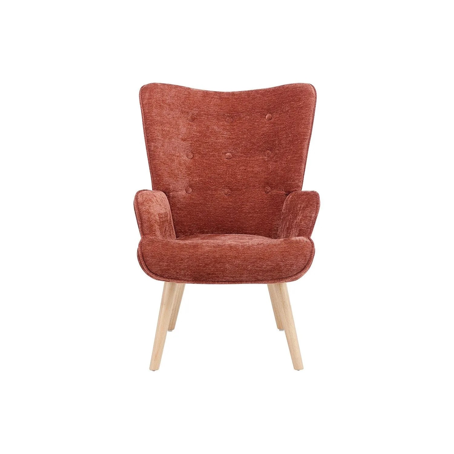 Vente-unique Sessel Mit Gerader Rückenlehne Vately Terracotta 69 cm