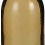 Hohe, ockerfarbene Glasflasche Rioja von Mica Decorations, 50 cm hoch, ideal als Vase für Deko-Zweige.