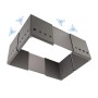 SOTECH 1x Organisationsrahmen CuisioFlex 129 mm Höhe Stufenlos Verstellbar von 236 - 386 mm inkl. Anti-Rutsch-Füße_4