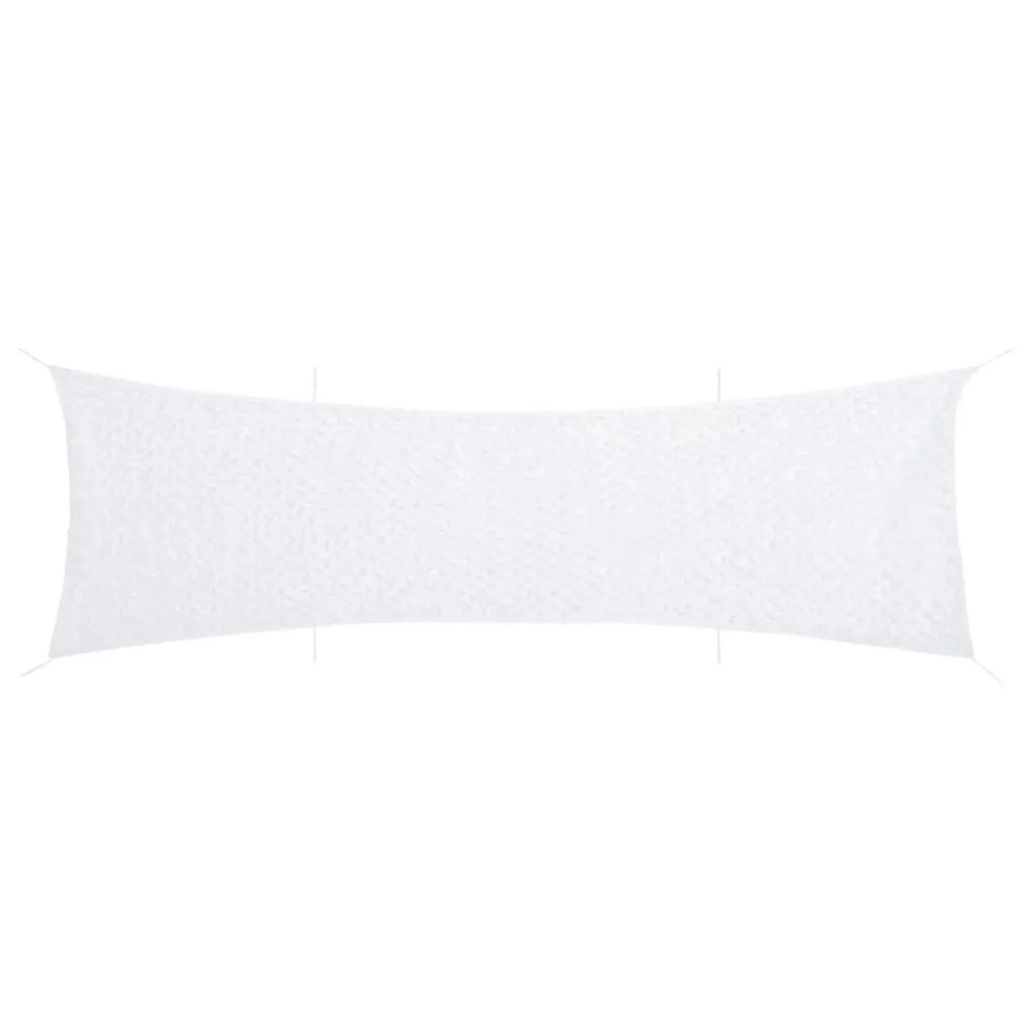 vidaXL Tarnnetz mit Aufbewahrungstasche 706x140 cm Weiß 4008273
