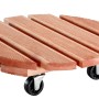 Wagner Kübelroller Toscana Ø 38 cm aus lasiertem Kiefernholz mit Rollen.