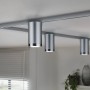 Paulmann URail Spot Tube, Chrom matt, für Schienensysteme. Leuchtmittel nicht enthalten.