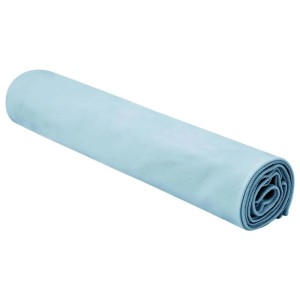 vidaXL Sporthandtücher 2 Stk Blau 140 x 70 cm Polyester und Polyamid 42011474