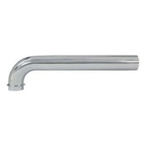 Sturotec Ablaufbogen, 1 1/4 Zoll, 30 cm, Chrom, für Siphon