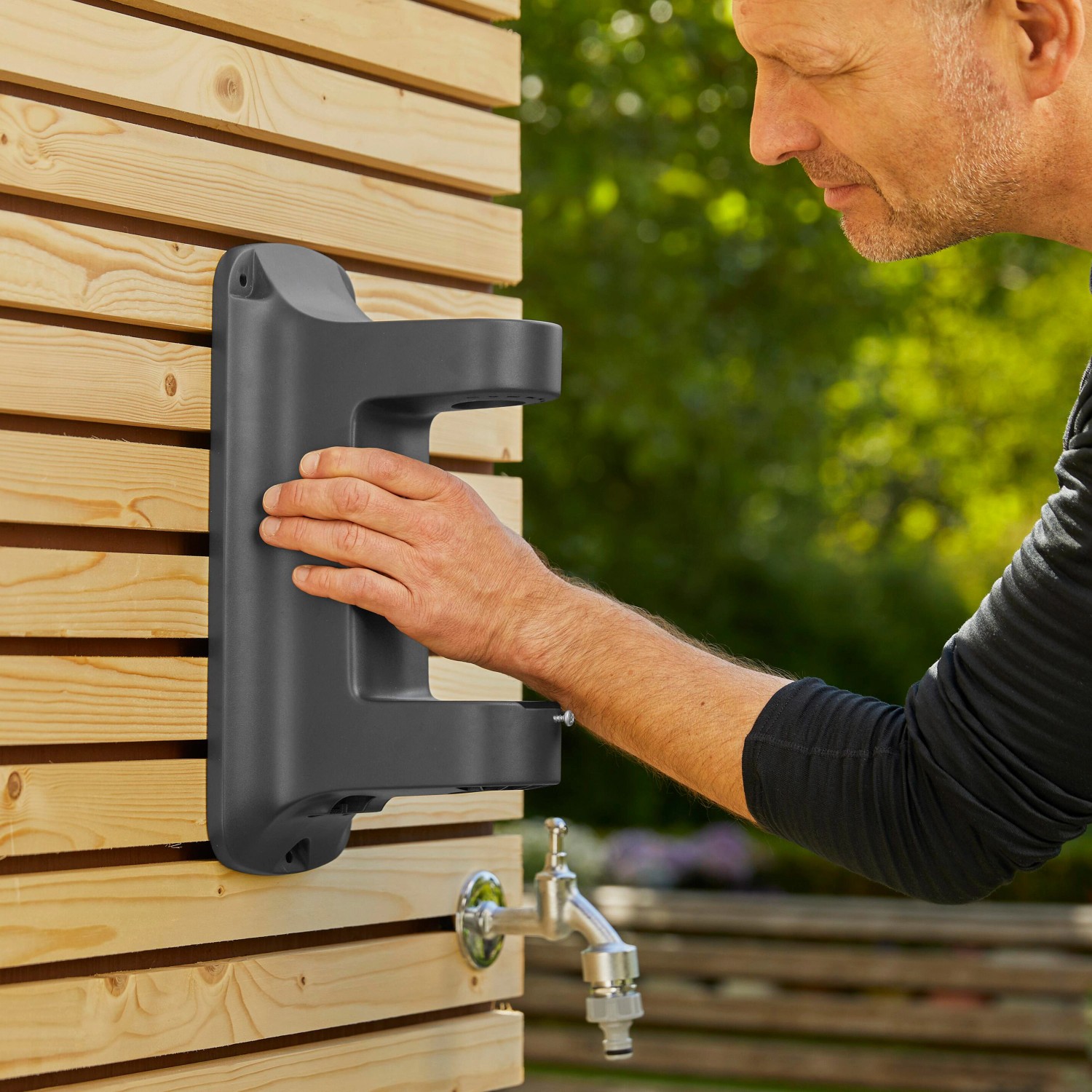 Gardena WandSchlauchbox XL 35 m & Reinigungsspritze bei OBI