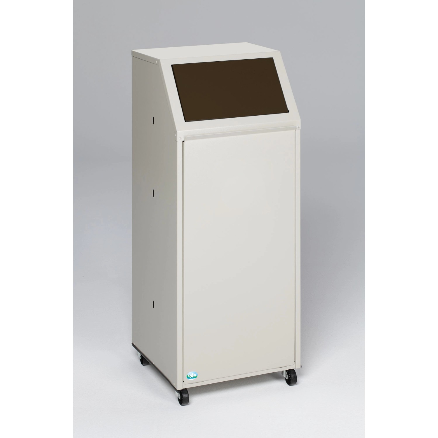 PROREGAL Robuster Wertstoffsammler Mit Einwurfklappe Für Biomüll Fahrbar 69 günstig online kaufen