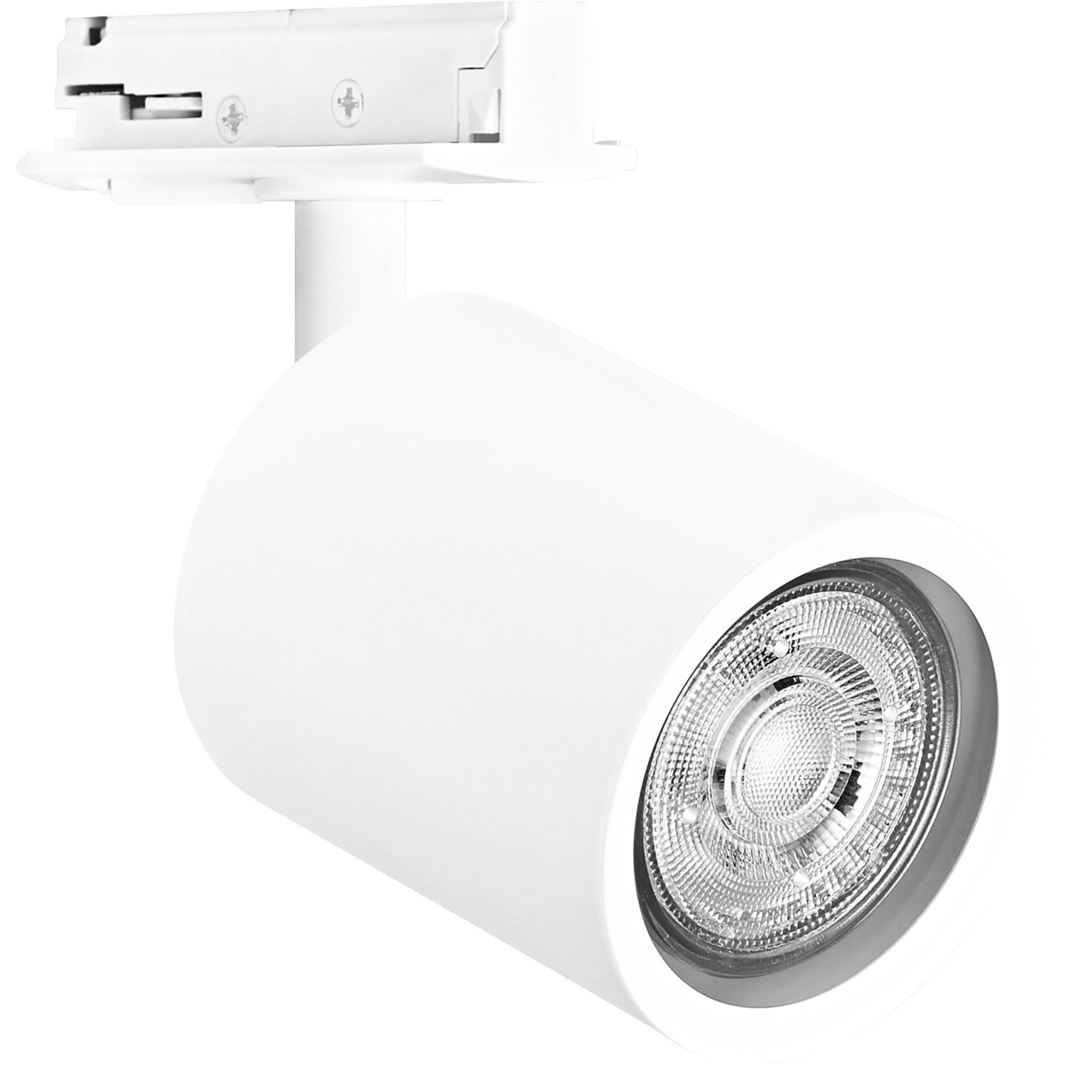 Weißer Ledvance Schienensystem Spot Stelle Mini Cylinder, 13,5 cm, für flexible Beleuchtung.