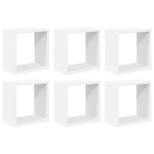 vidaXL Würfelregale 6 Stk Weiß 26x15x26 cm 807027