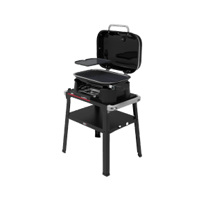 Weber Elektrogrill Lumin mit Stand Schwarz