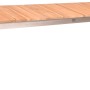 Garden Pleasure Bank Dallas aus Teakholz mit Edelstahlgestell, ideal für den Garten.