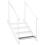 vidaXL Gitterroststufe 70x24x7 cm Verzinkter Stahl 155683_8