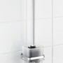 Wenko WC-Bürstengarnitur Premium aus Edelstahl, glänzend, zur Wandmontage.
