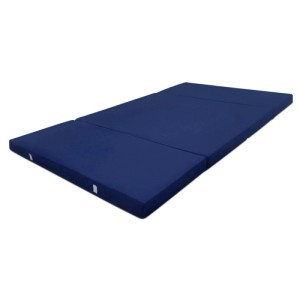 Dunkelblaue Beautissu Comfort Klappmatratze 195x120x7cm, Gästebett