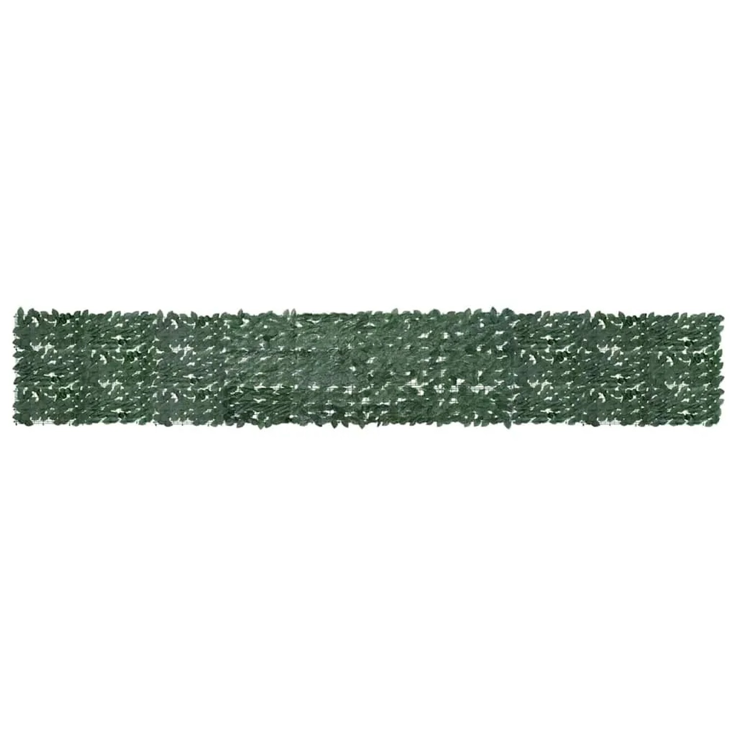 vidaXL Balkon-Sichtschutz mit Dunkelgrünen Blättern 500x75 cm 315485