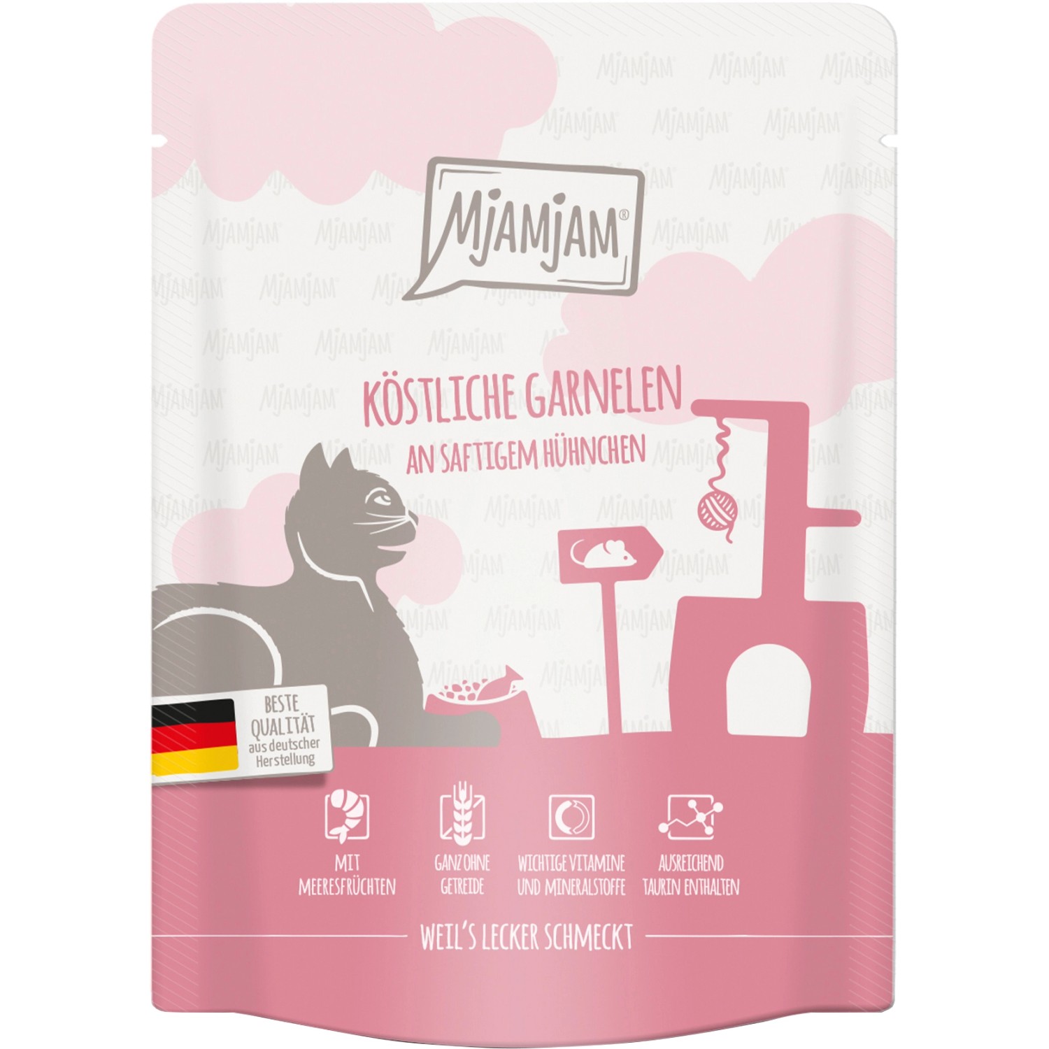 MjAMjAM Köstliche Garnelen an saftigem Hühnchen 300 g