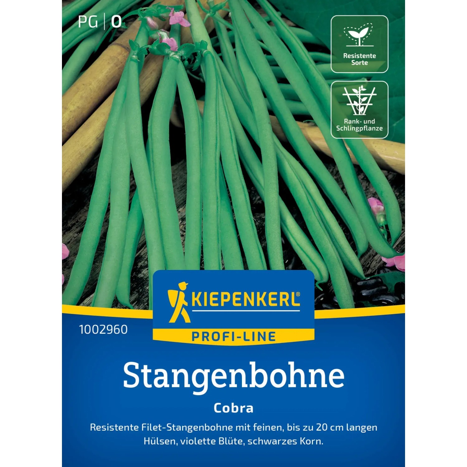 Kiepenkerl Stangenbohnen "Cobra"