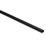 Schwarze Gardinia Gardinenstange Memphis mit Innenlauf, Ø 16 mm, Länge 160 cm.