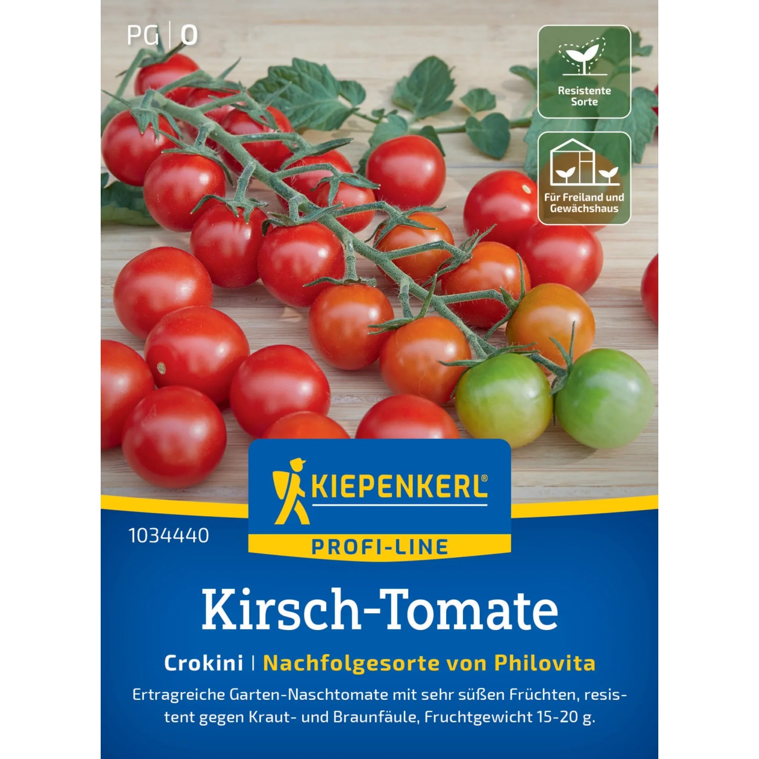 Kiepenkerl Kirsch-Tomate "Crokini" F1-Hybride