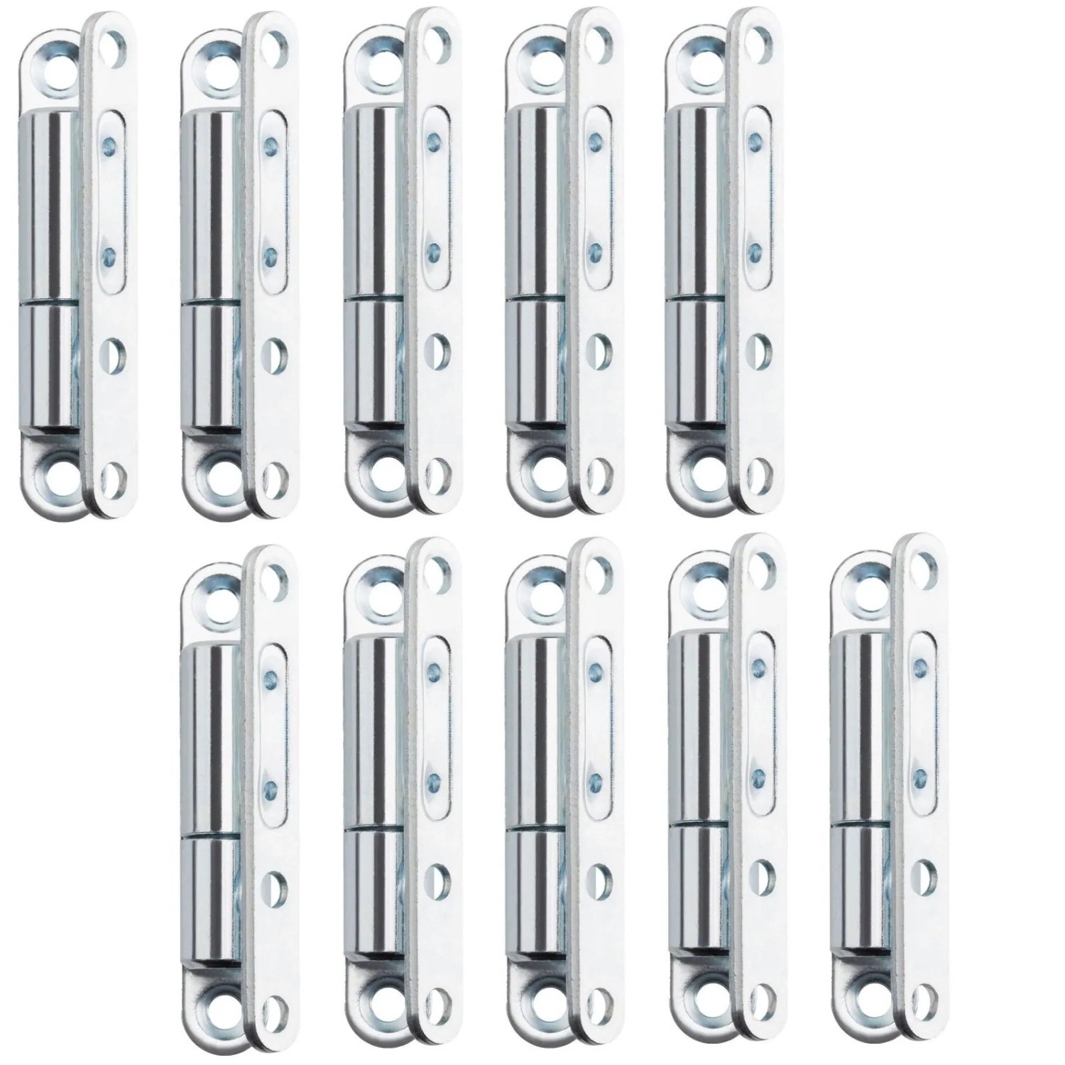 SOTECH 10 Stück Türband Aufschraubband 15 x 83 mm Verzinkt