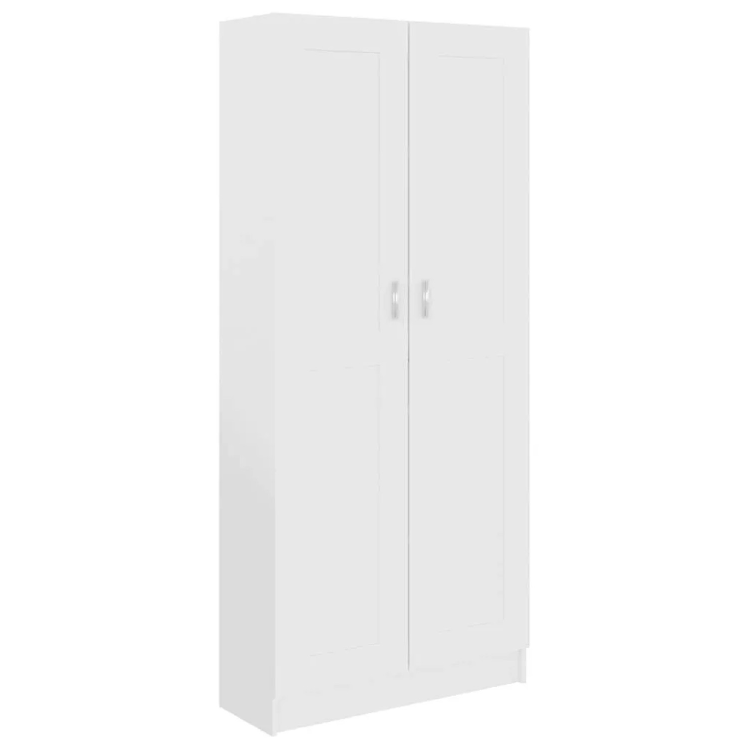 vidaXL Bücherschrank Weiß 82,5x30,5x185,5 cm Holzwerkstoff 802732
