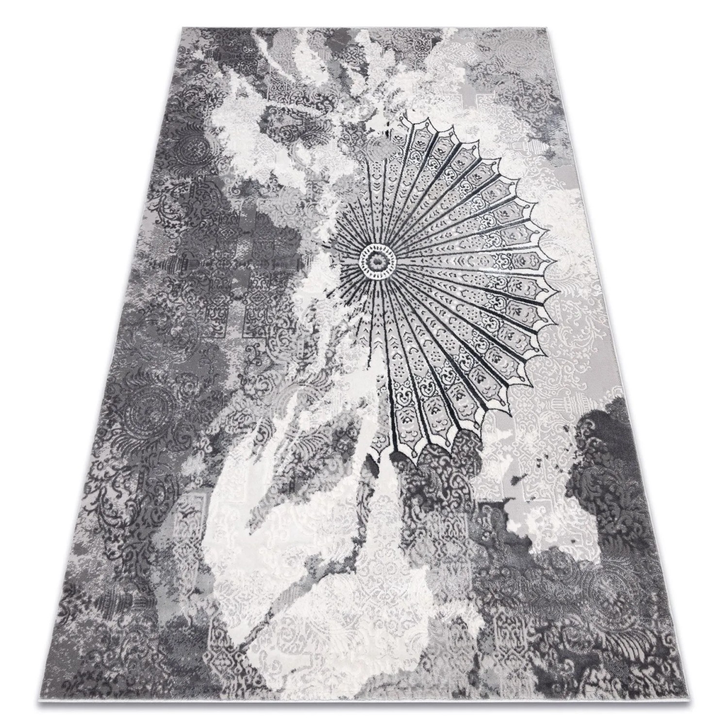 RugsX Teppich Allure VG21264 Grau 80cm 150cm