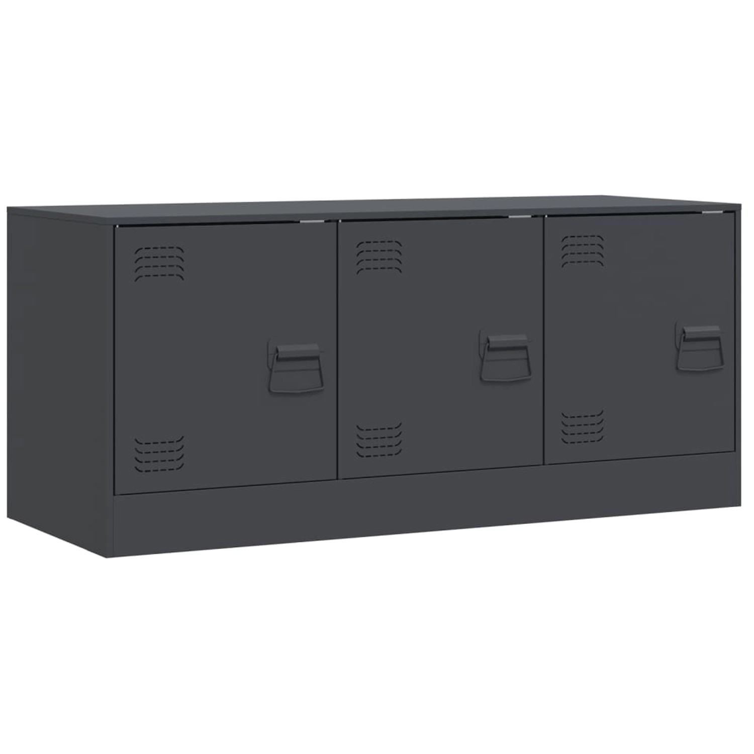 vidaXL TV-Schrank TV-Schrank Anthrazit 99x39x44 cm Stahl (1-St) günstig online kaufen