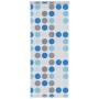 vidaXL Duschrollo 100 x 240 cm Kreismuster 142854