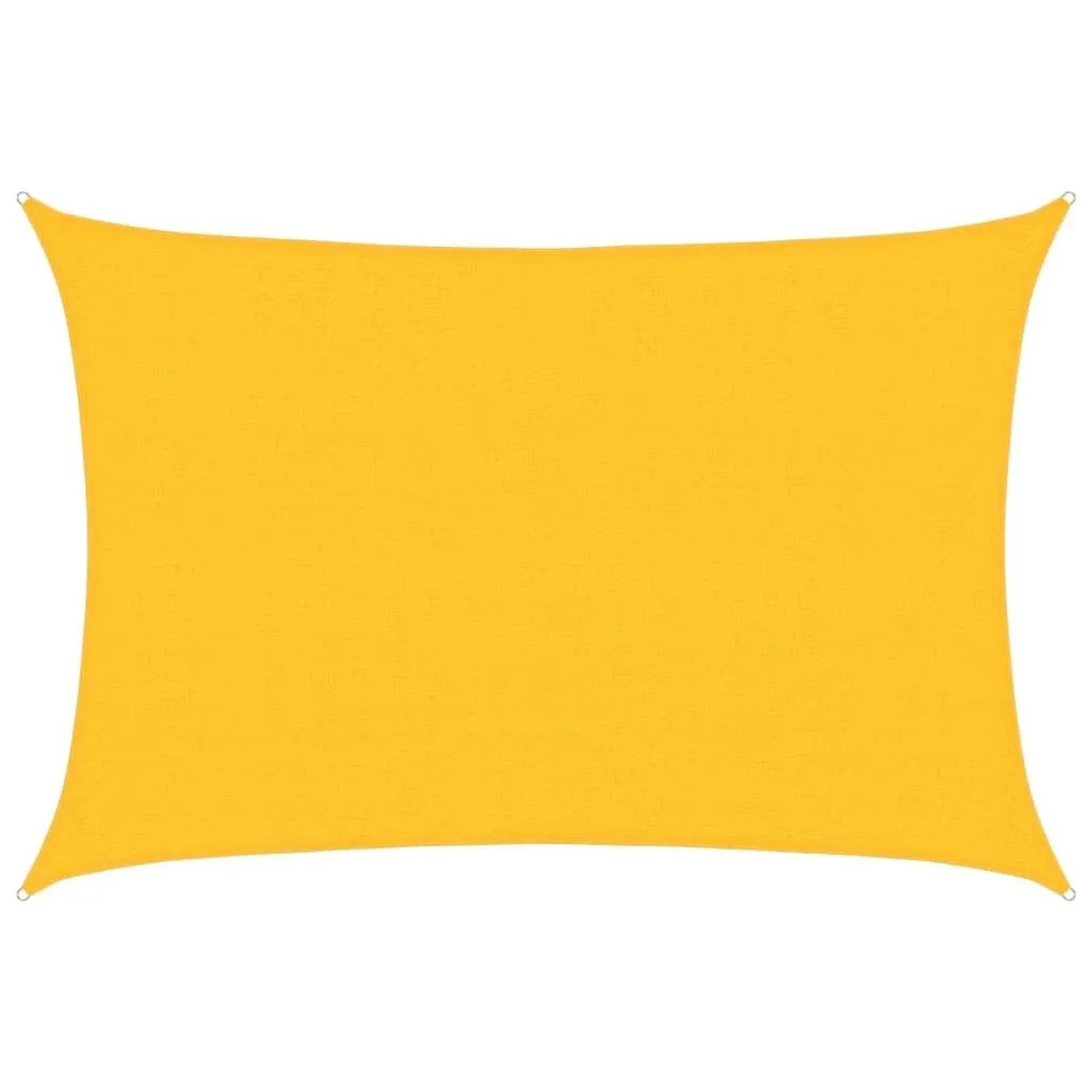 Furnicato Sonnensegel 160 G M² Gelb 2 5x3 5 M Hdpe