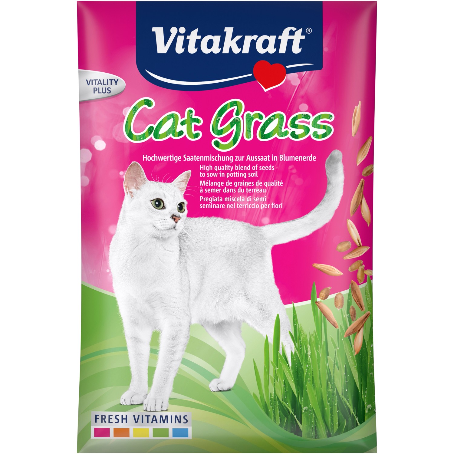 Vitakraft Cat Grass Saatenbeutel für Katzen 50 g