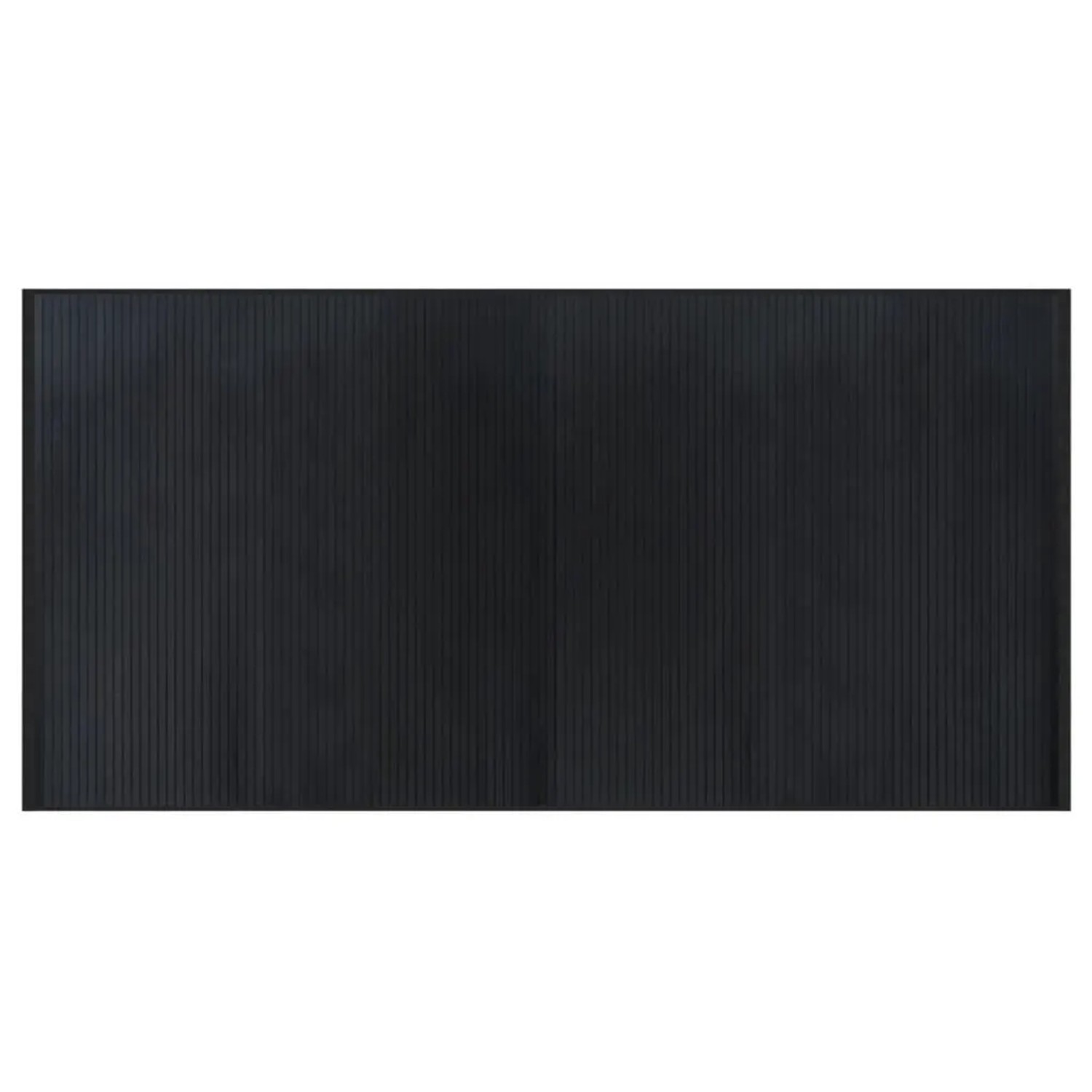 vidaXL Teppich Rechteckig Schwarz 100x200 cm Bambus 376942 günstig online kaufen