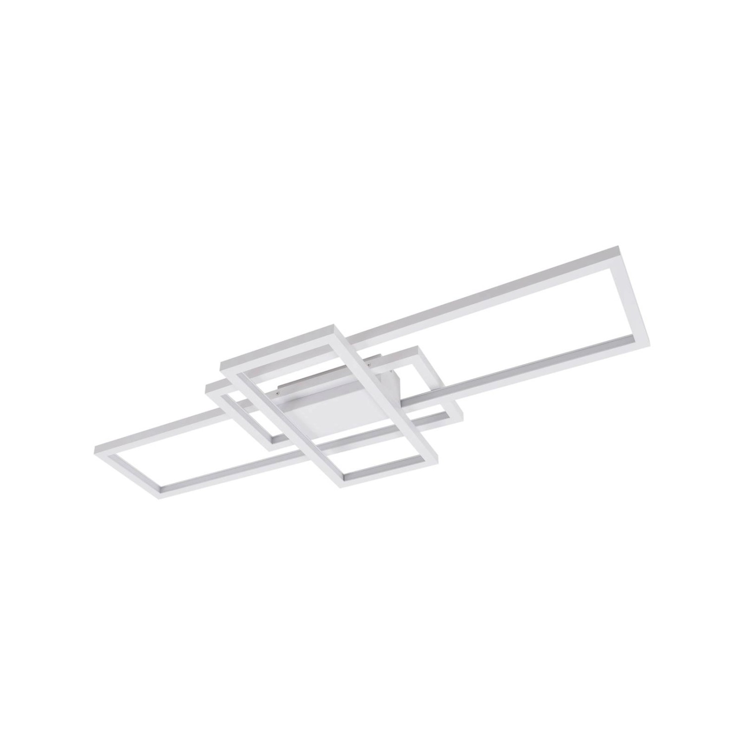 Lindby LED Deckenleuchte Poppy 8032231 Dimmbar Modern in Weiß aus Aluminium günstig online kaufen